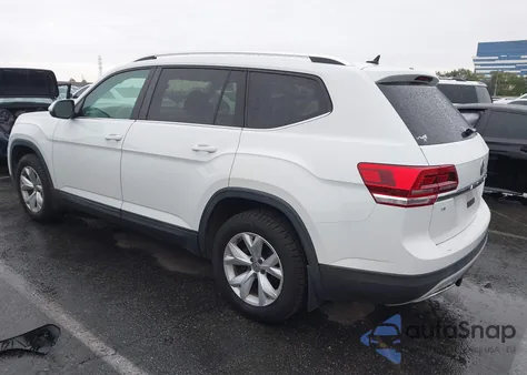 2018 Volkswagen Atlas 3.6L V6 Se/3.6L V6 Se W/Technology from USA, damaged, VIN 1V2DR2CA6JC536201